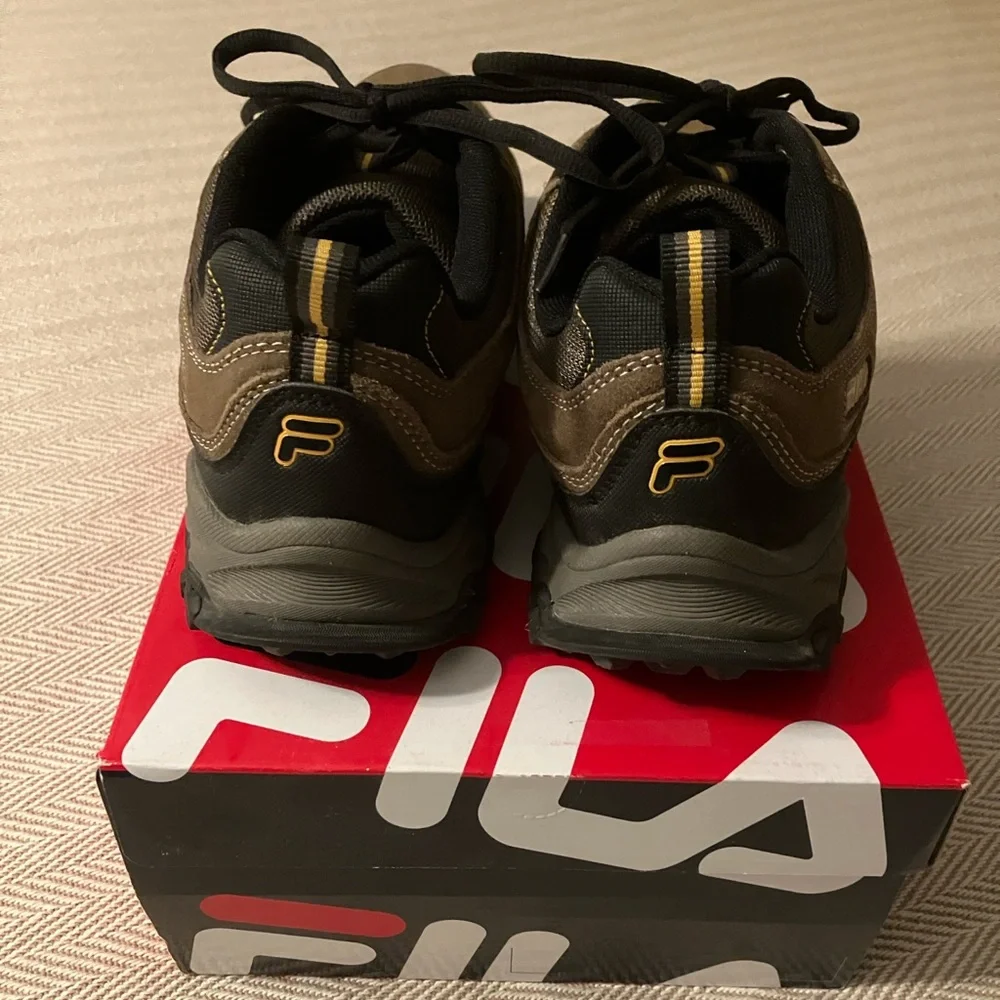 Fila Mens Travail 2 Brown trail running shoes - Picture 2 of 9